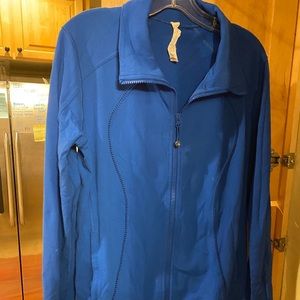 Lululemon Blue Full Zip Jacket - Size 12
